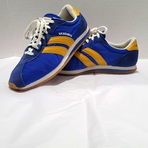 Skechers Vintage blue and yellow Sneakers Sz 7.5